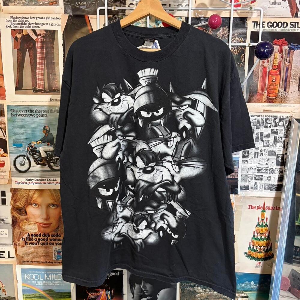Vintage Looney Tunes Shadow Full Print TShirt
